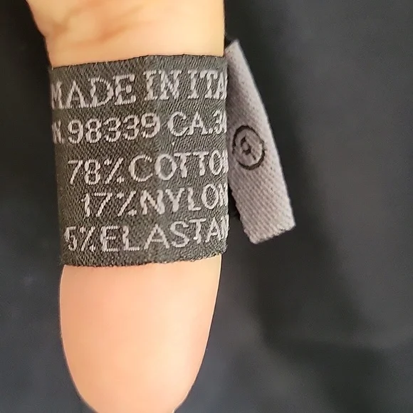 Prada Classic Navy Cotton Blend Sleeveless Dress Sz S - Picture 6 of 6